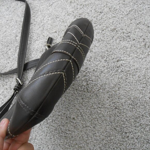 Vintage Coach SoHo Brown Leather Crossbody Bag EUC - Picture 7 of 12